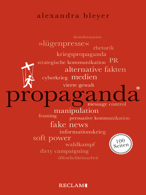 Title details for Propaganda. 100 Seiten by Alexandra Bleyer - Available